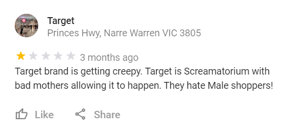 Target Narre warren - bad mothers