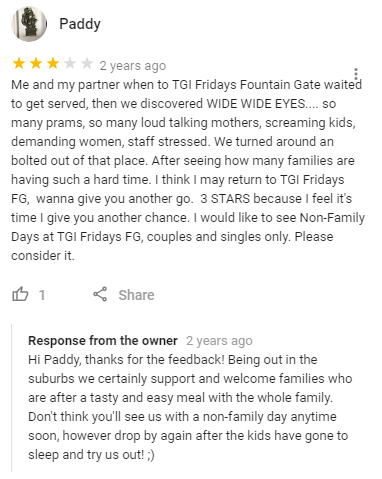 Non-family days at Narrewarren fountain gate please