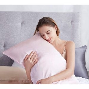 Pink silk pillowcase-Luxuries to treat yourself to