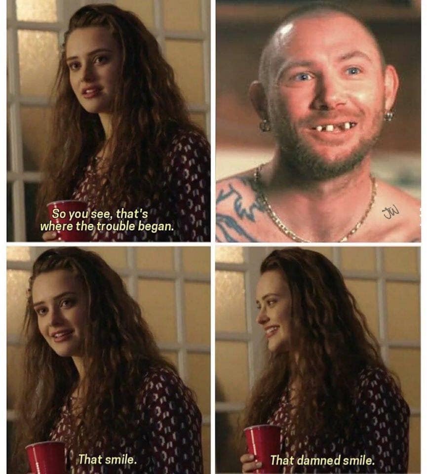 it all started with that damned smile meme john finlay