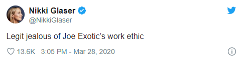 joe exotic work ethic