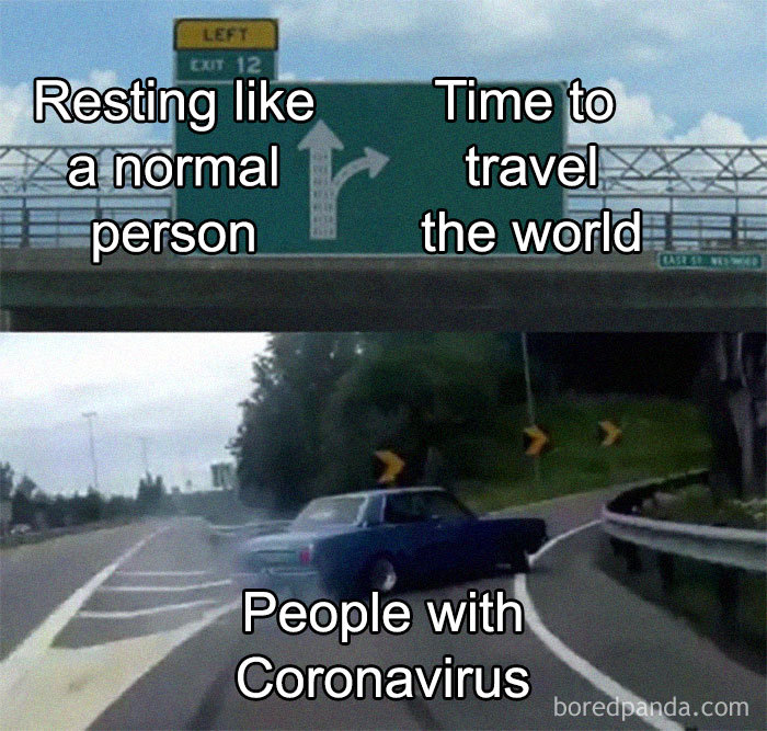 people woth coronavirus meme