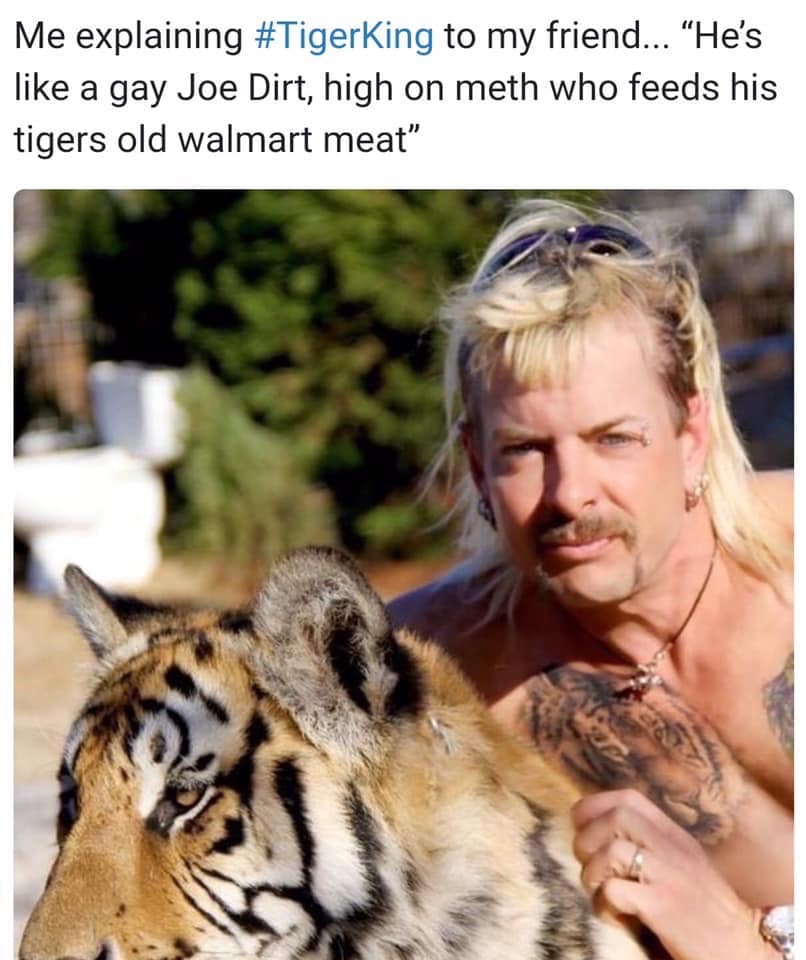 tiger king joe dirt meat