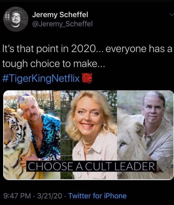 100+ Tiger King Memes to distract you from 2020 | Melbourne Girl Stuff