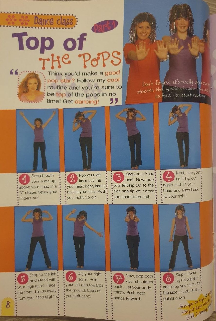 90s dance tutorial sabrinas secrets magazines