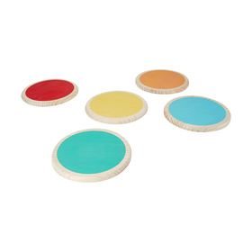 5 Pack Wooden Stepping Discs