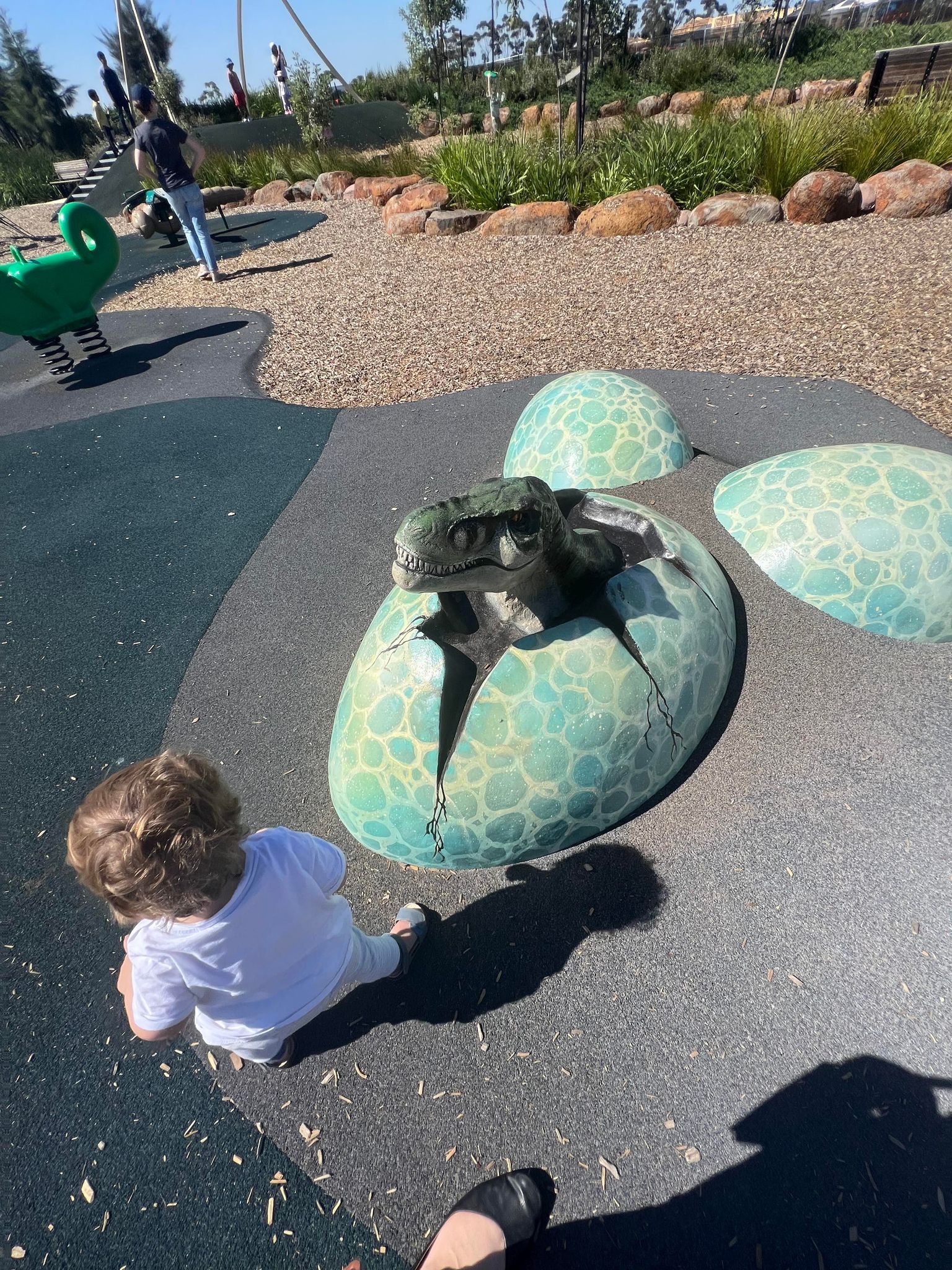 Dinosaur Park Playground truganina overview baby dinosaur