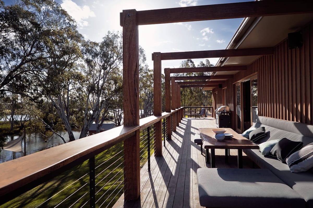 Hide and Seek Retreat Luxury River House Airbnb Nagambie
