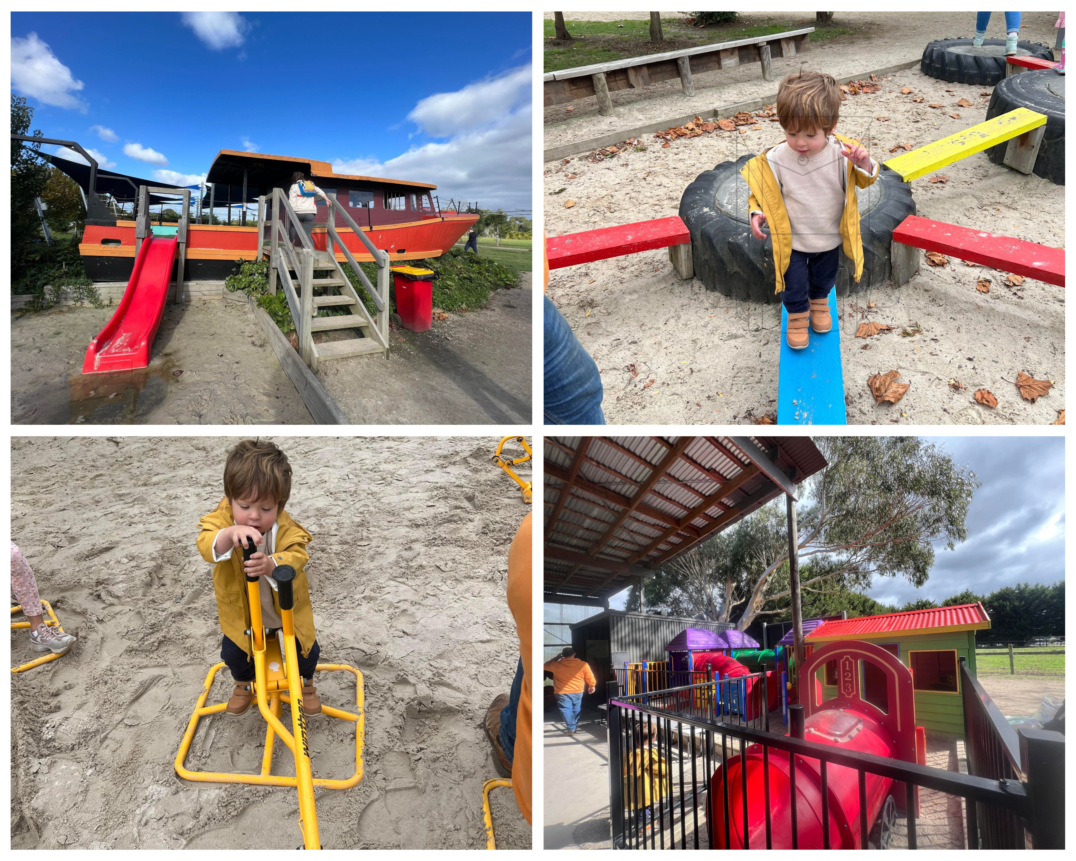 The Big Goose Marooduc animal farm playground