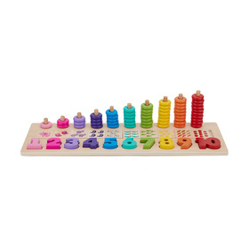 Wooden Stack & Count Learning Set