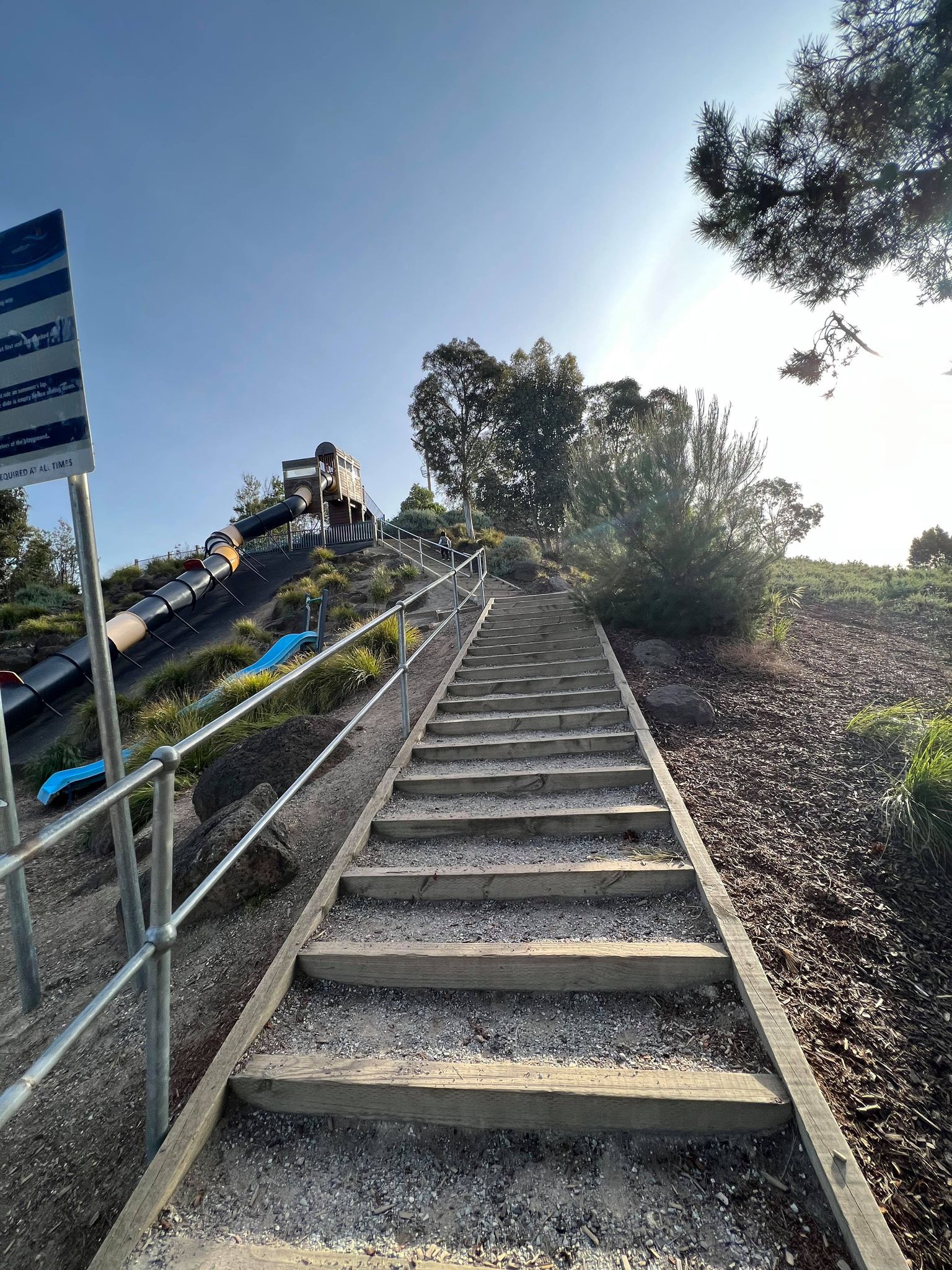 bayview park point cook slide steps