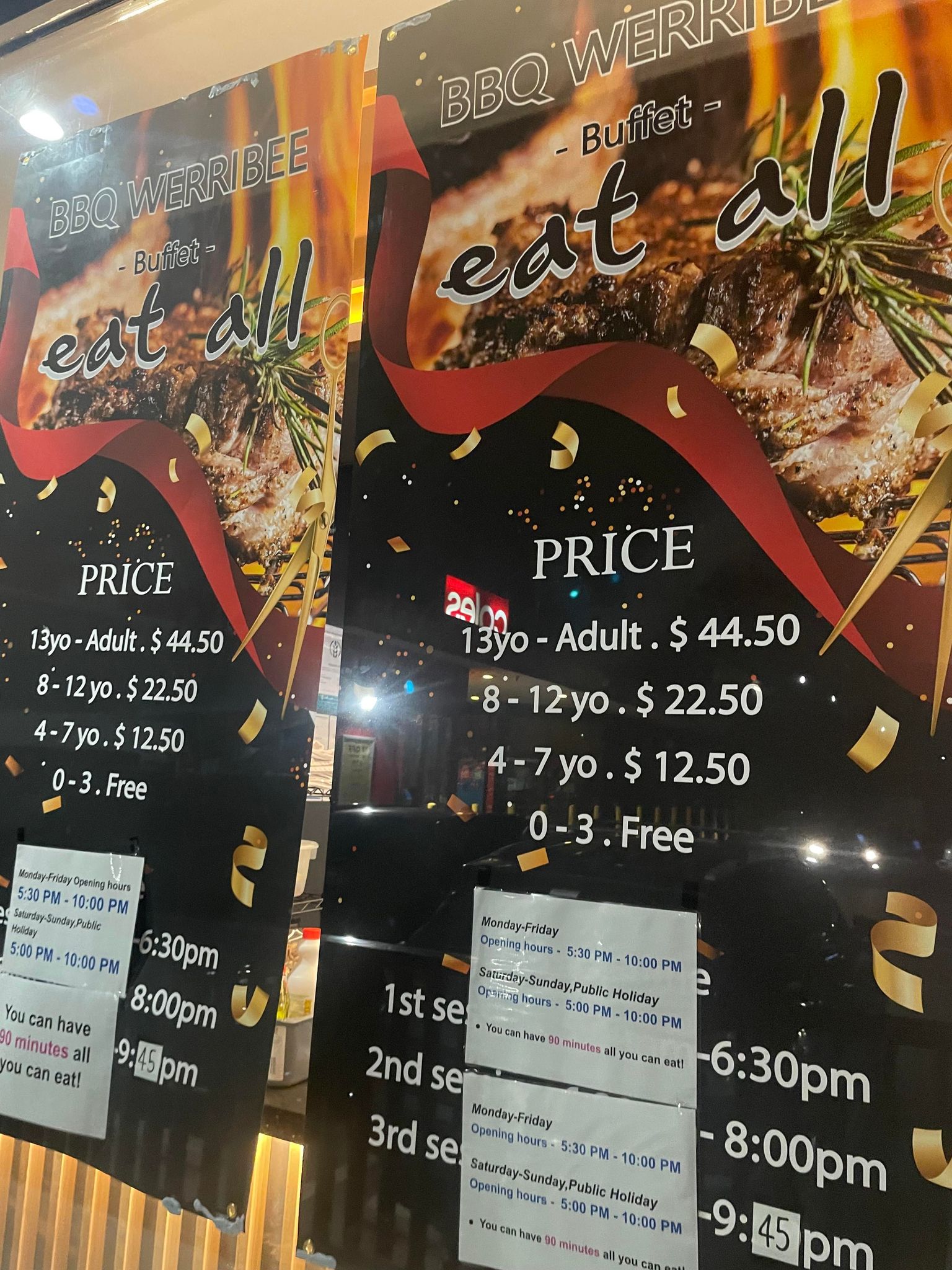 korean BBQ werribee prices