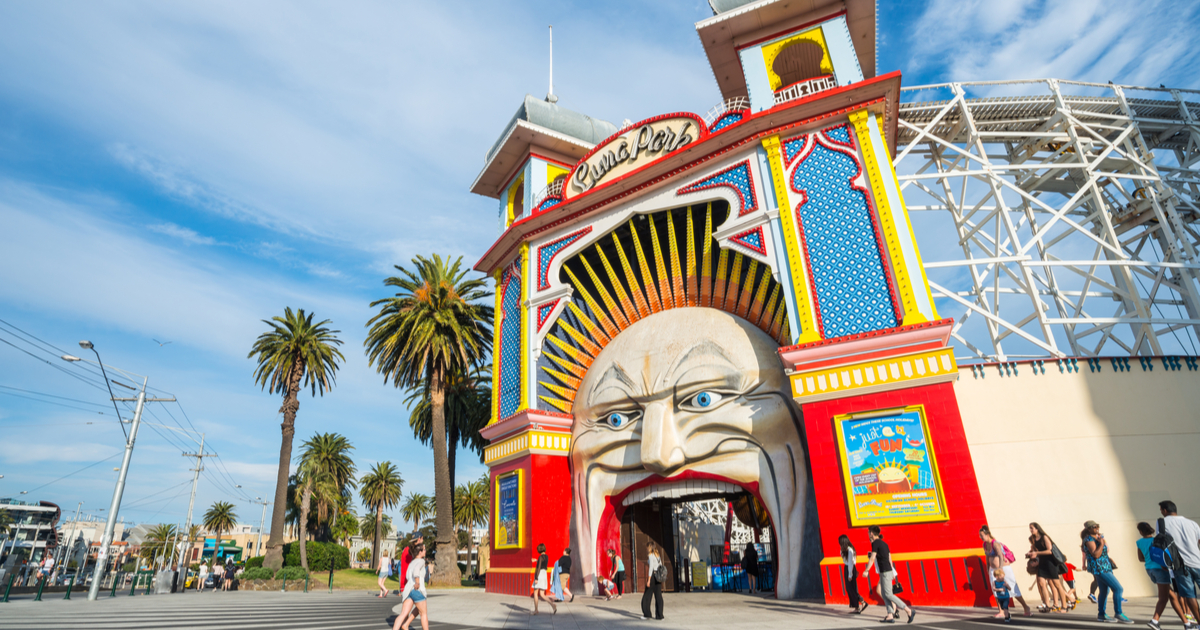 luna park st kilda melbourne australia