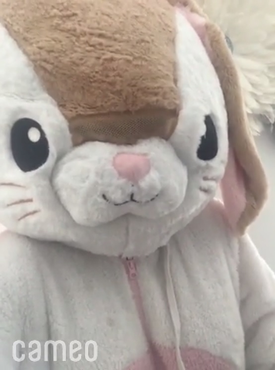 the easter bunny personalised video cameo