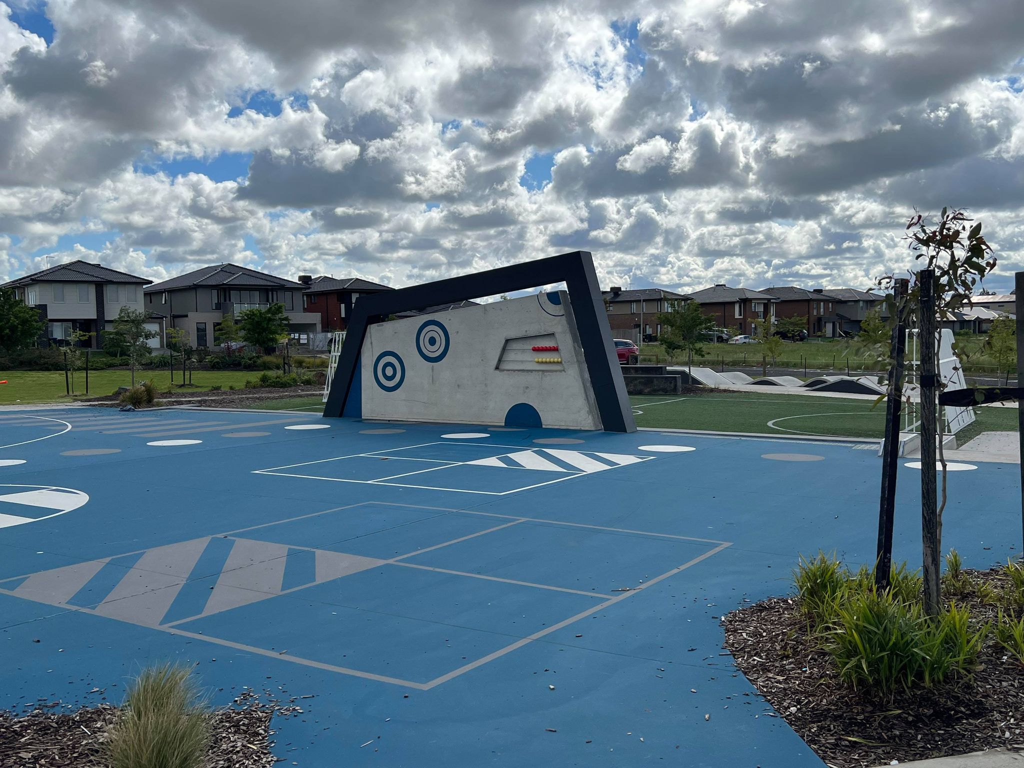 upper point cook playground downball courts